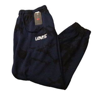 Men's Levi's Sweat Pants, Blue/Black, L, New with Tags